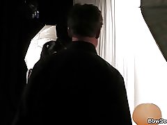 Эләкте был мошенничестве менән ebony толстушки был чулках был сетк